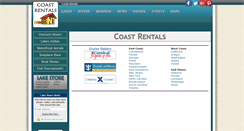 Desktop Screenshot of coastrentals.info